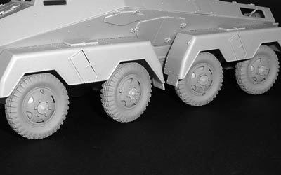 S2KA019 - Sd Kfz 231/2 wheel set