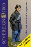 S2KW085 - Italian tank man hands in pockets